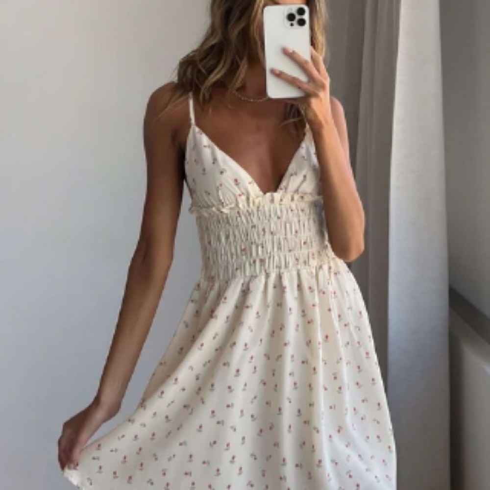 Princess Polly Rose Prints Smocked Midi Sundress